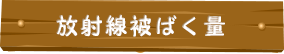 放射線被ばく量